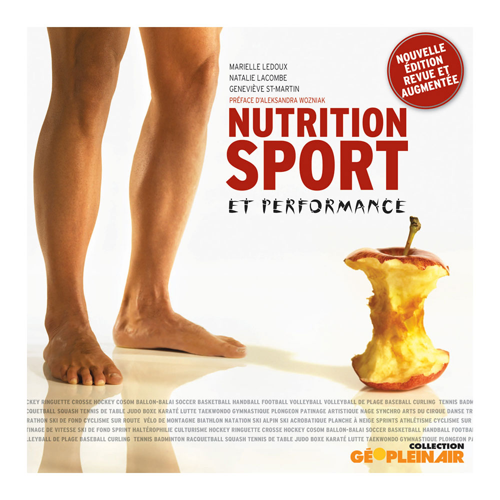 Livre  Nutrition, sport et performance  Boutique Courir